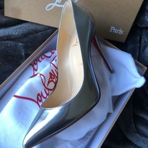 NEW Christian Louboutin Pigalle 100MM EU 38.5/8.5